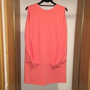 Robert Rodriguez Envelope-Fold Crepe Dress, 8